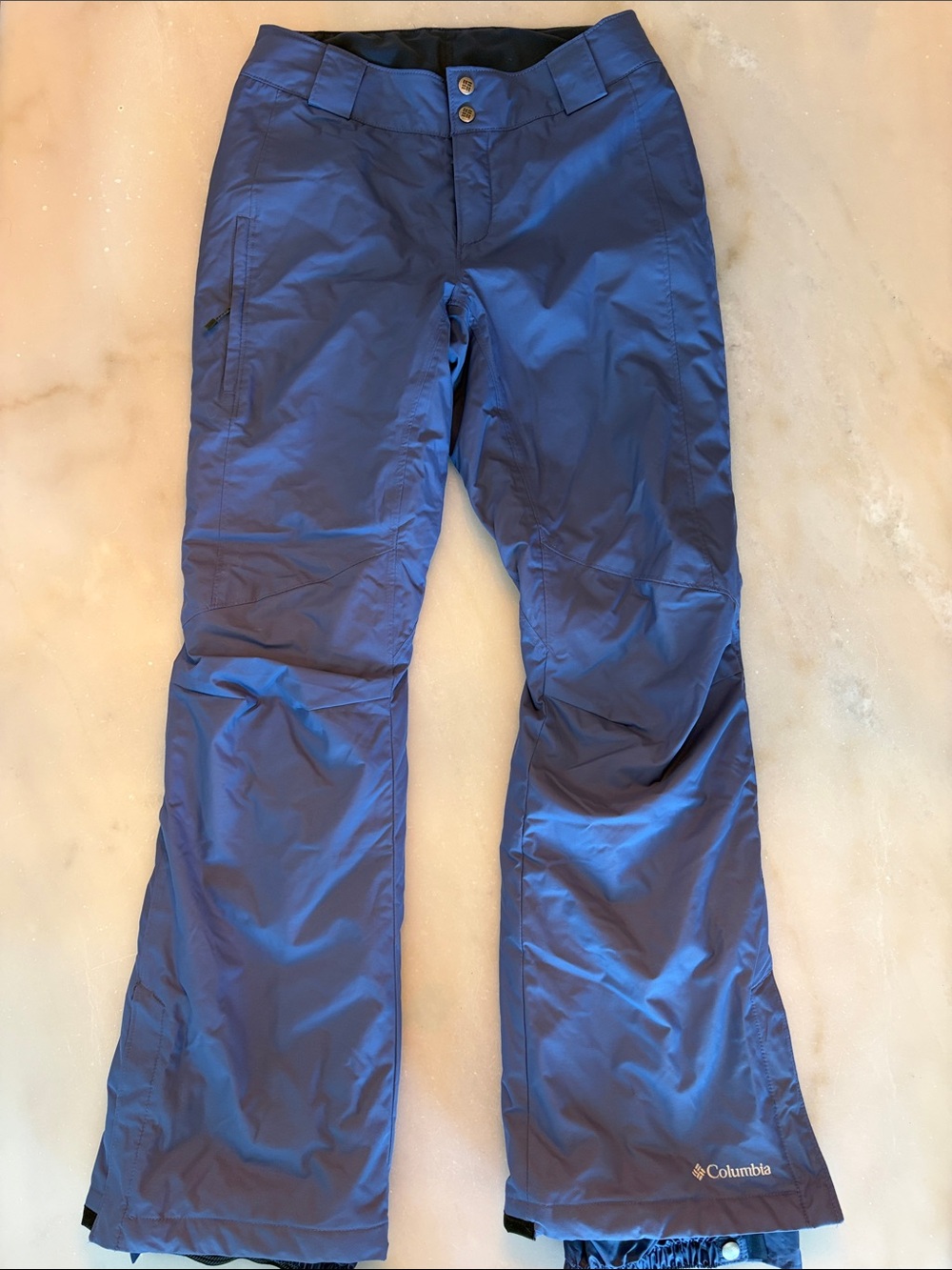 NWOT Columbia Blue Women's Snow Ski Pants SIZE S